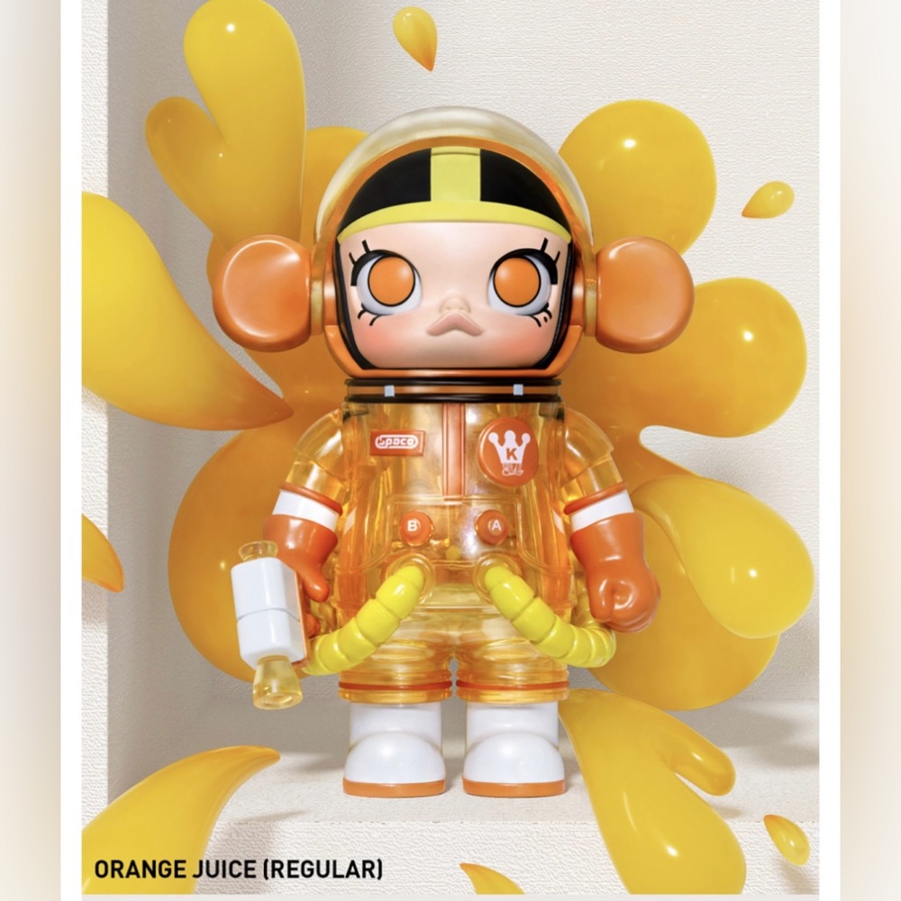 Mega Space Molly Series 4 Figure - Orange Juice